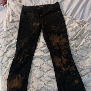 Old Navy low-rise “The Flirt” Bleached Black Jeans